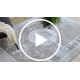 BLISS Z160AZ246 килим темно-сірий / сірий - Каркас, грецький, ексклюзивний, структурний